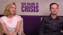 Zoe Kazan & Scoot McNairy - Our Brand Is Crisis - Interview Video