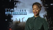 Zoe Saldana (Star Trek Into Darkness) - Interview Video