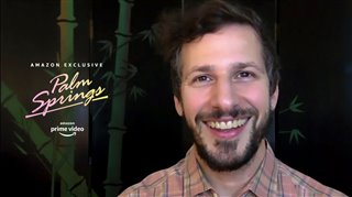 andy-samberg-talks-about-practical-jokes-in-romantic-comedy-palm-springs Video Thumbnail