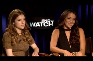 Anna Kendrick & Natalie Martinez (End of Watch) - Interview Video Thumbnail