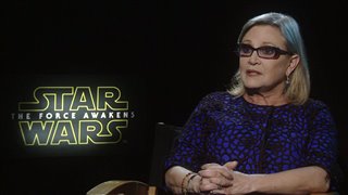 Carrie Fisher Interview - Star Wars: The Force Awakens Video Thumbnail