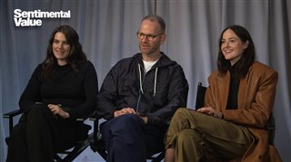 Joachim Trier, Renate Reinsve and Inga Ibsdotter Lilleaas on 'Sentimental Value' - Interview Video Thumbnail