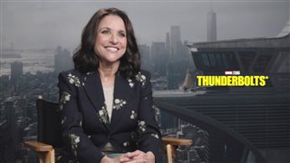 Julia Louis-Dreyfus on returning as Valentina in 'Thunderbolts*' - Interview Video Thumbnail