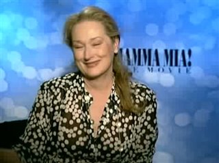 Meryl Streep Mamma Mia Interview Celebrity Interviews